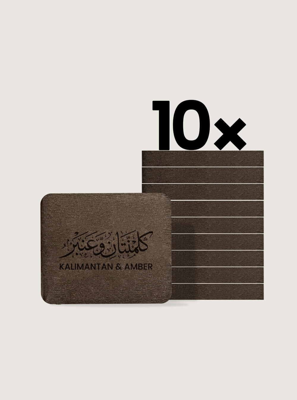 10xقطع من عود كلمنتان سبائك ملام عنبر على شكل سبيكة من سكة الطيب